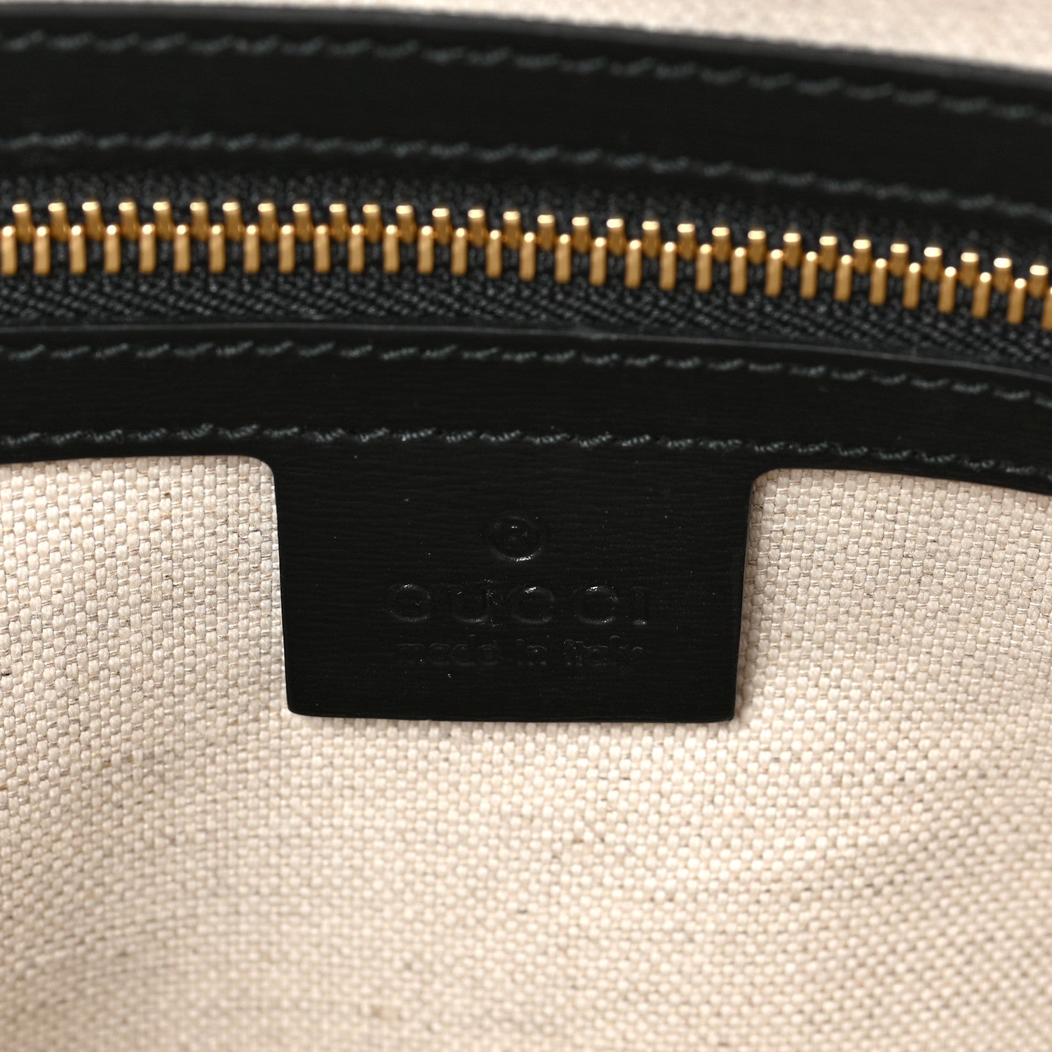 Gucci Boarded Plutone Calfskin Small Horsebit 1955 Top Handle Bag Black 6 of 8