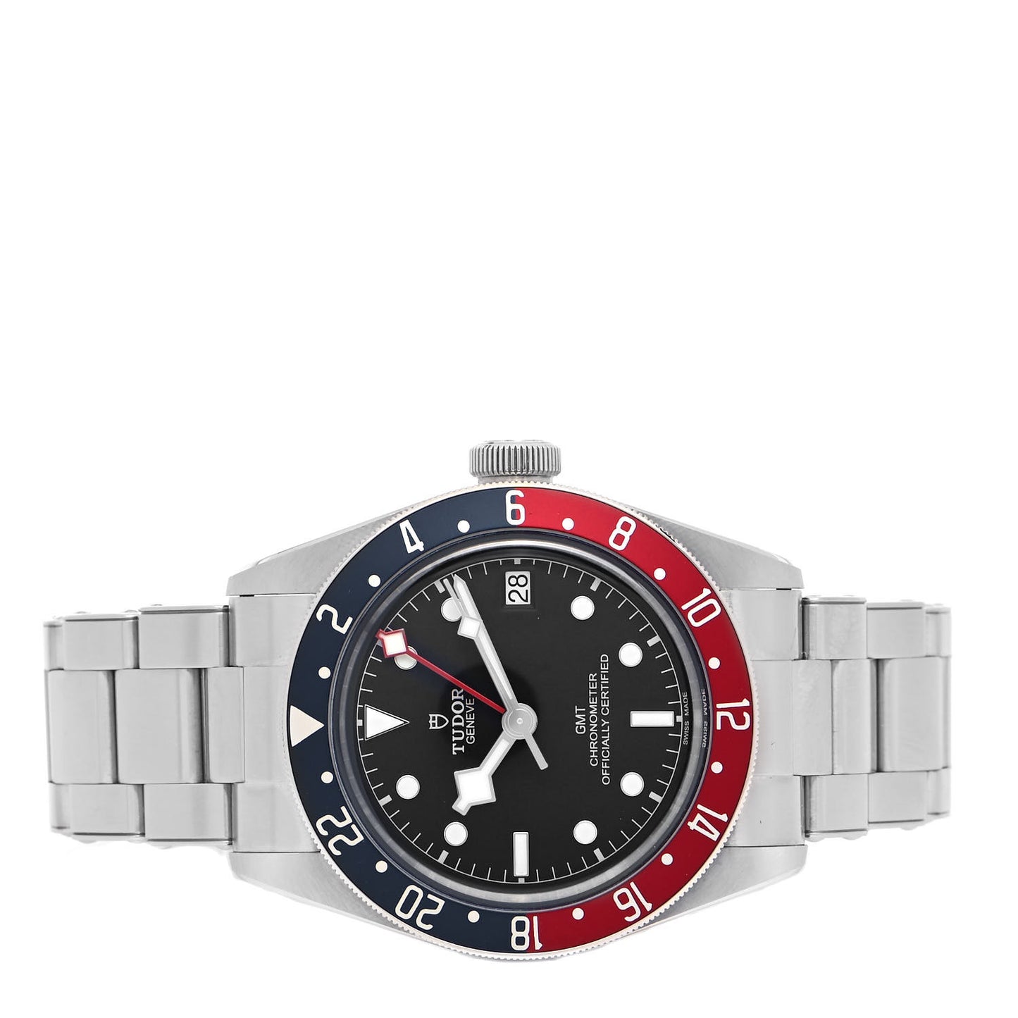 Stainless Steel 41mm Black Bay GMT Automatic Watch Black 79830RB