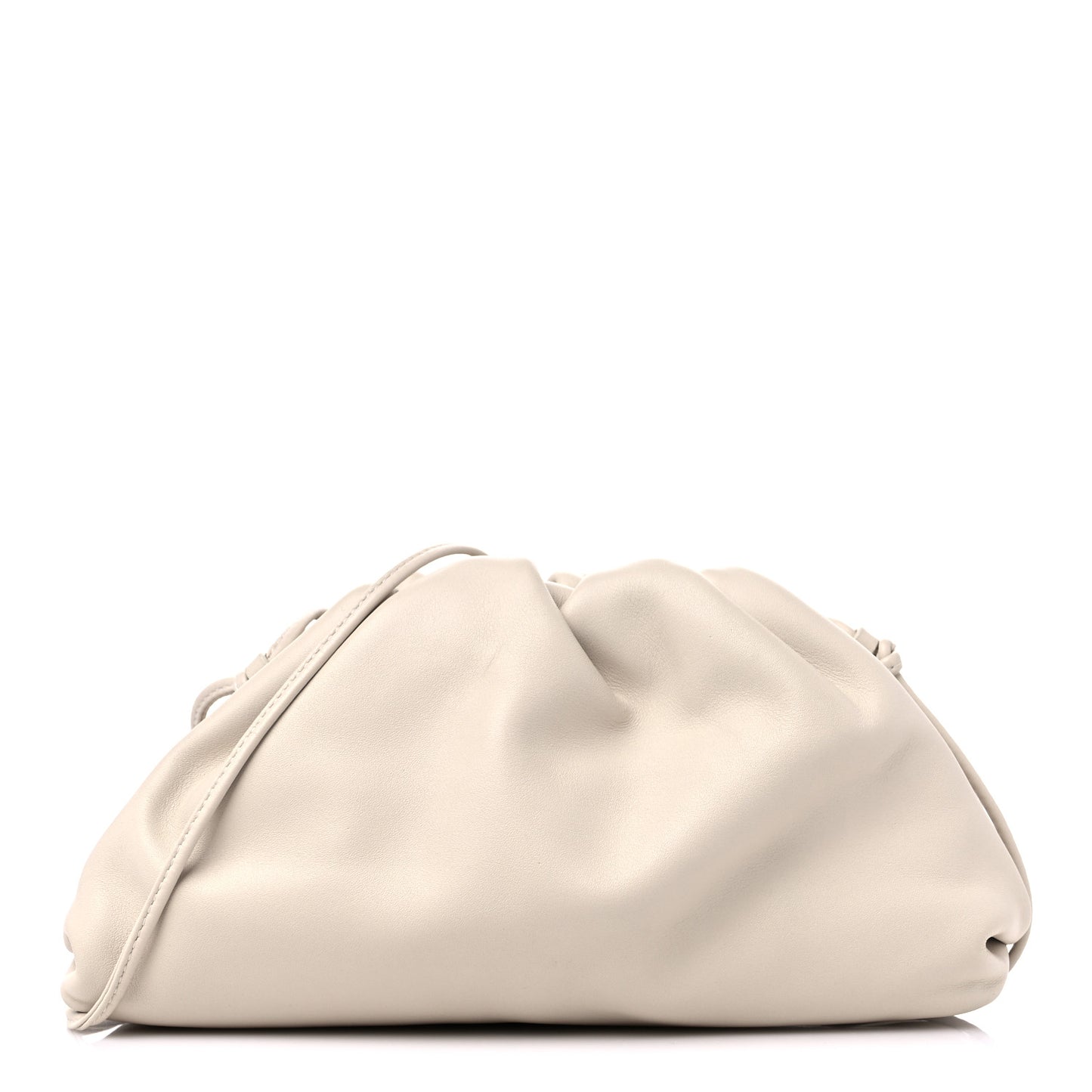 Butter Calfskin The Mini Pouch Chalk