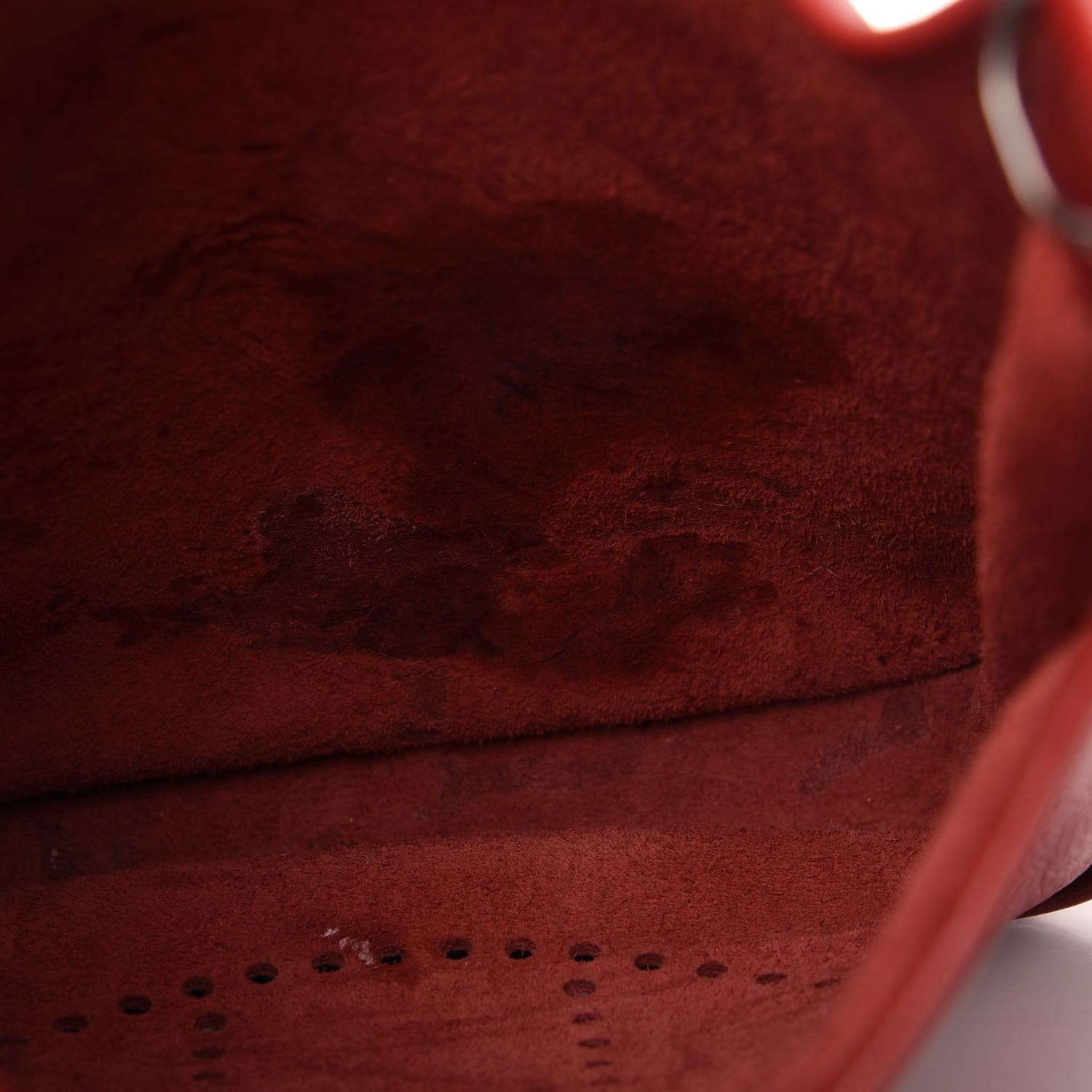 Hermes Taurillon Clemence Evelyne II PM Rouge Garance 10 of 10