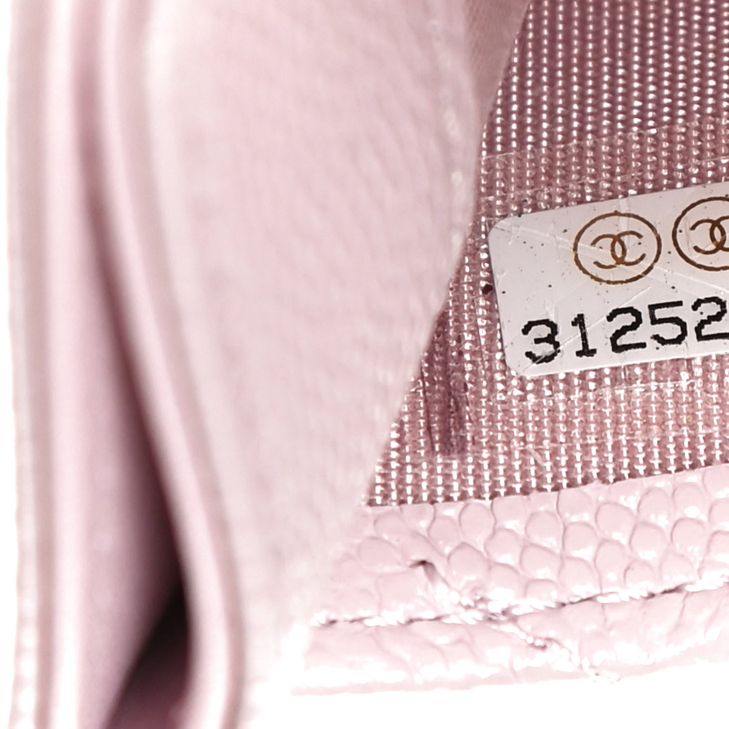 Chanel Caviar Quilted Card Holder Light Pink 8 of 10