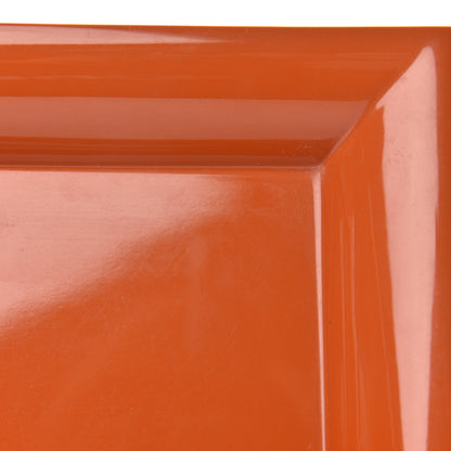 Hermes Lacquered Wood Chamonix Chakor PM Change Tray Orange 6 of 6