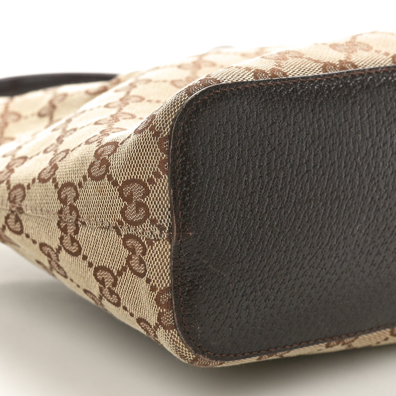 Gucci Monogram Shoulder Bag Dark Brown 9 of 10