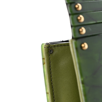 Chanel Plexiglass Jade Paris Shanghai CC Clutch Green 10 of 10