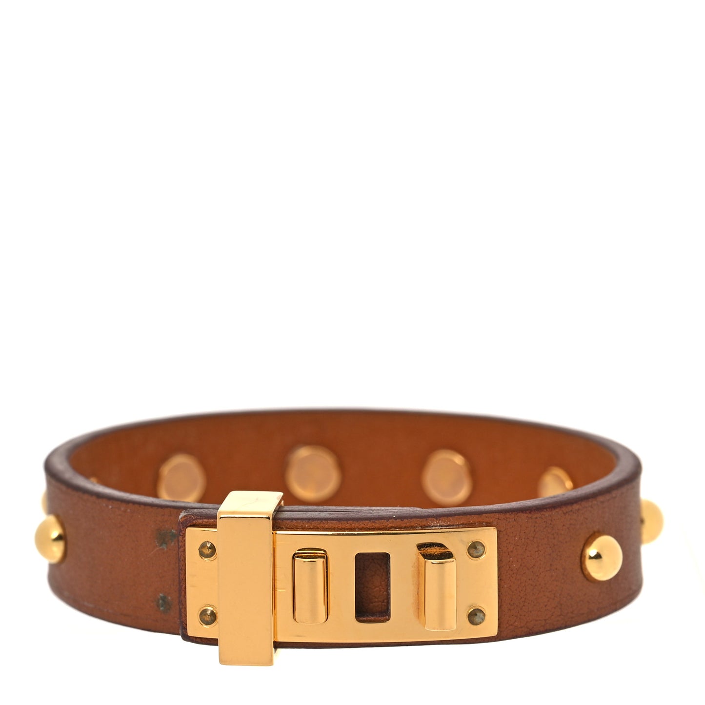 Swift Mini Dog Clous Ronds Bracelet T1 Gold