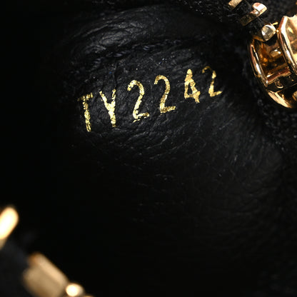Louis Vuitton Empreinte Monogram Giant Key Pouch Black Beige 7 of 7
