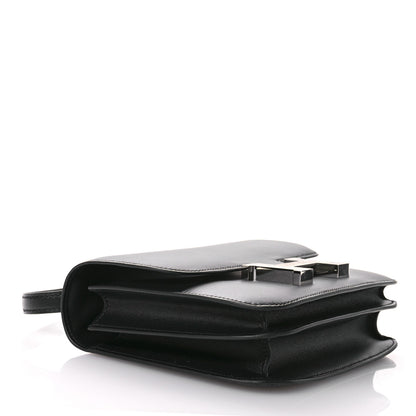 Hermes Veau Monsieur Lizard Constance 18 Black Ombre 4 of 11
