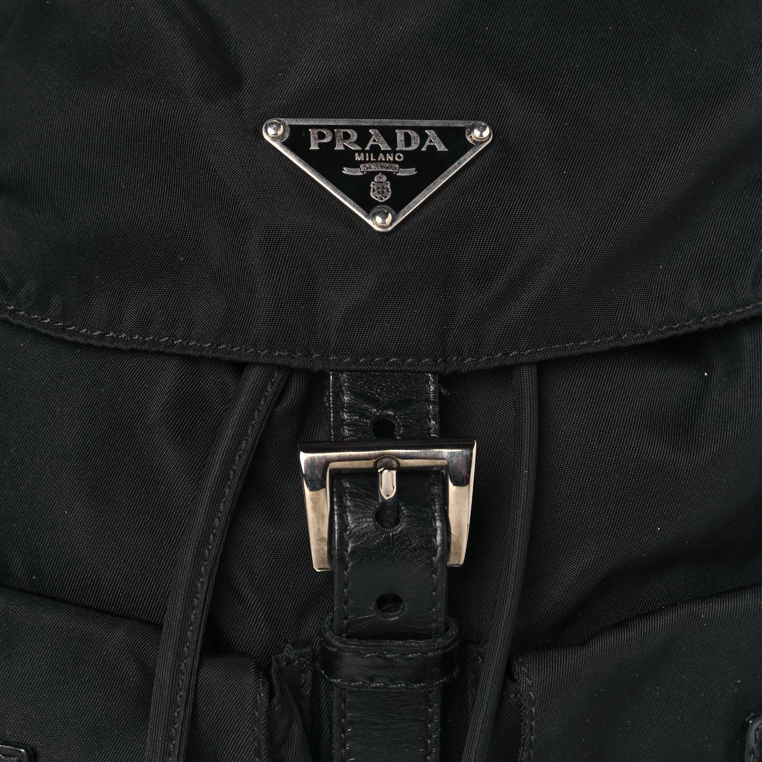 Prada Tessuto Nylon Vela Small Backpack Black 7 of 14