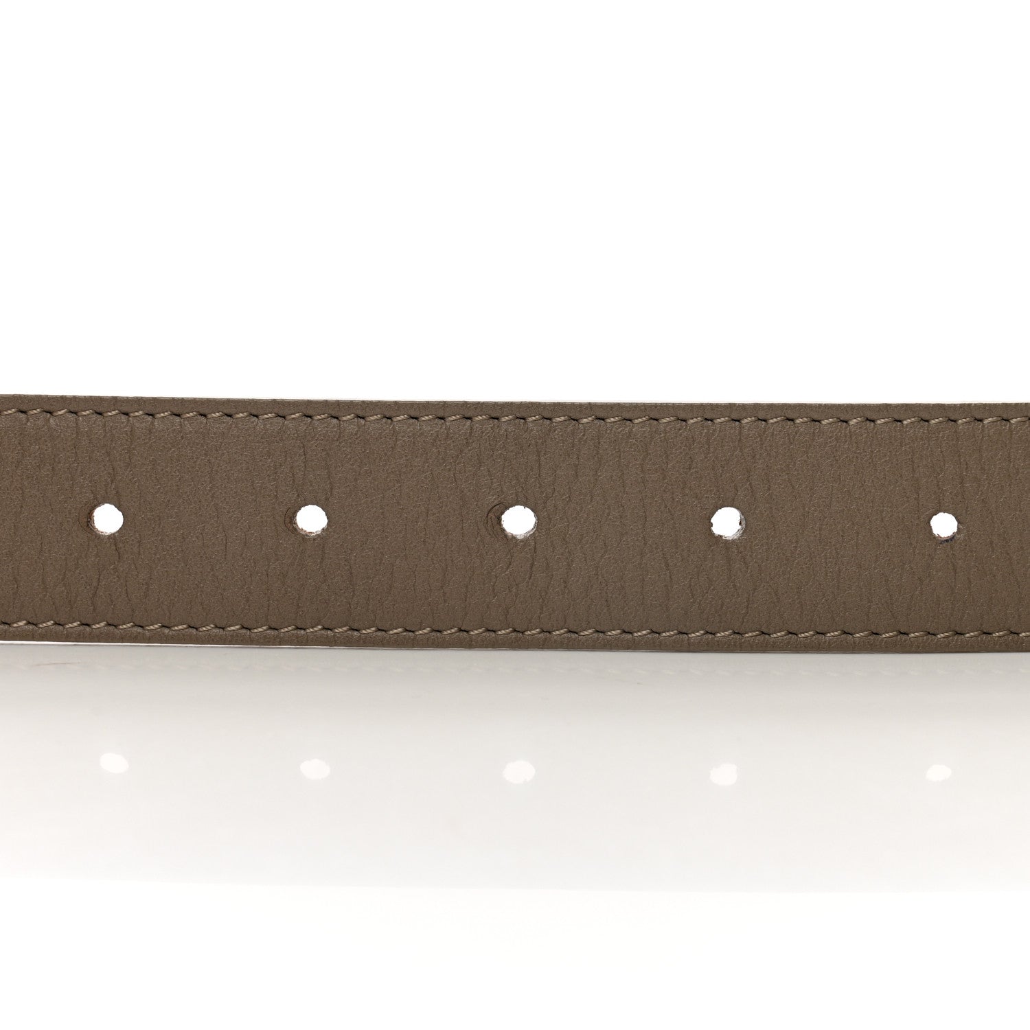 Fendi Vitello Dolce Belt 80 32 Tortora 6 of 6