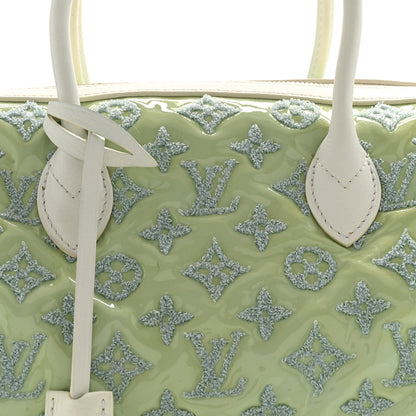 Louis Vuitton Monogram Bouclettes Speedy Round Mint 7 of 11
