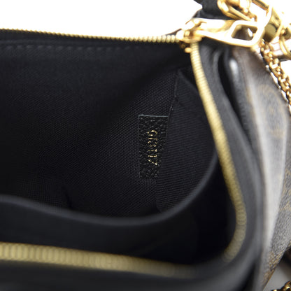 Louis Vuitton Monogram Pallas Clutch Black 7 of 10