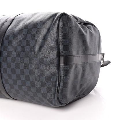 Louis Vuitton Damier Cobalt Keepall Bandouliere 55 9 of 9