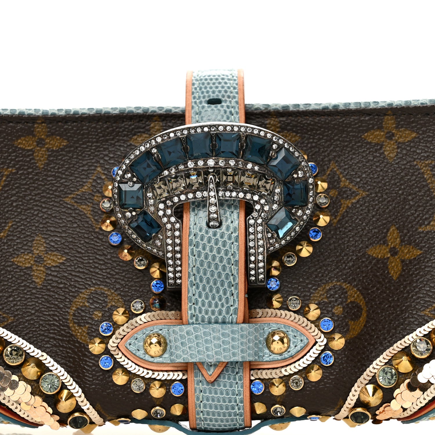 Louis Vuitton Monogram Lizard Embellished Les Extraordinaires