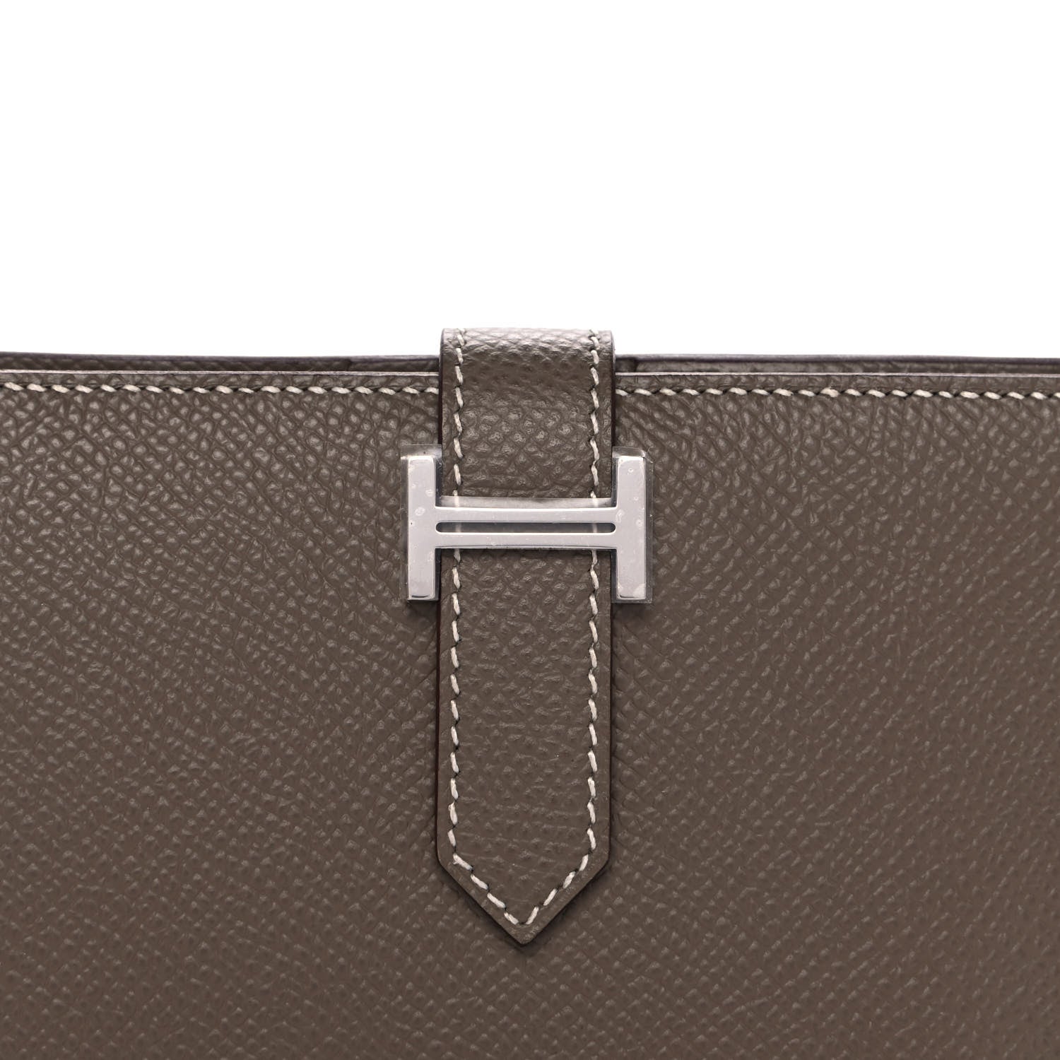 Hermes Epsom Bearn Compact Wallet Etoupe 8 of 11
