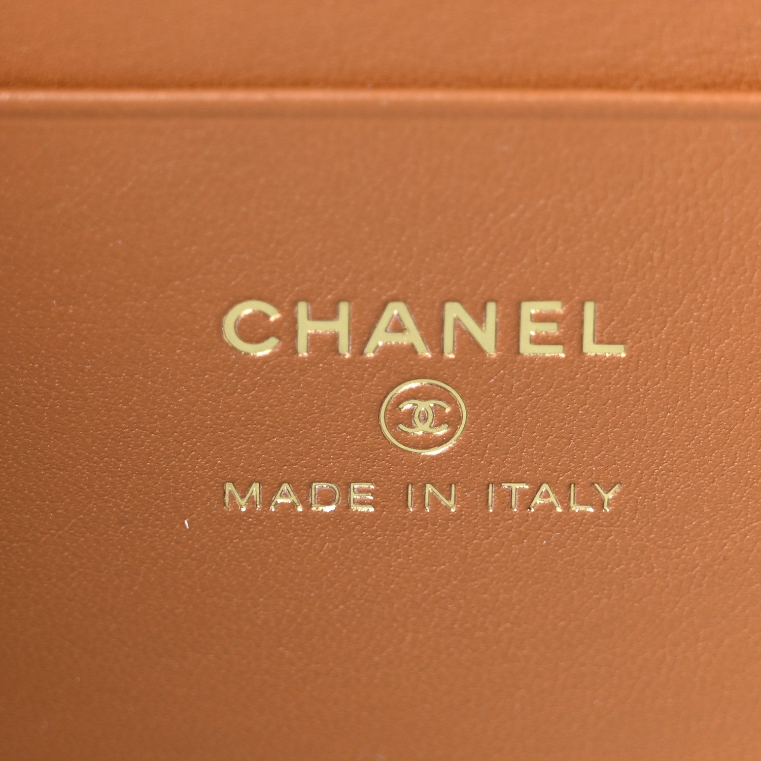 Chanel Washed Denim Calfskin Quilted Top Handle Slim Vanity Case With Chain Blue Brown 6 of 11