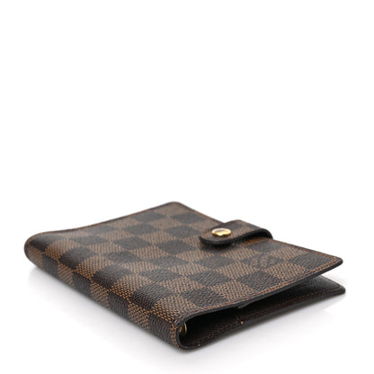 Louis Vuitton Damier Ebene Small Ring Agenda Cover 4 of 6