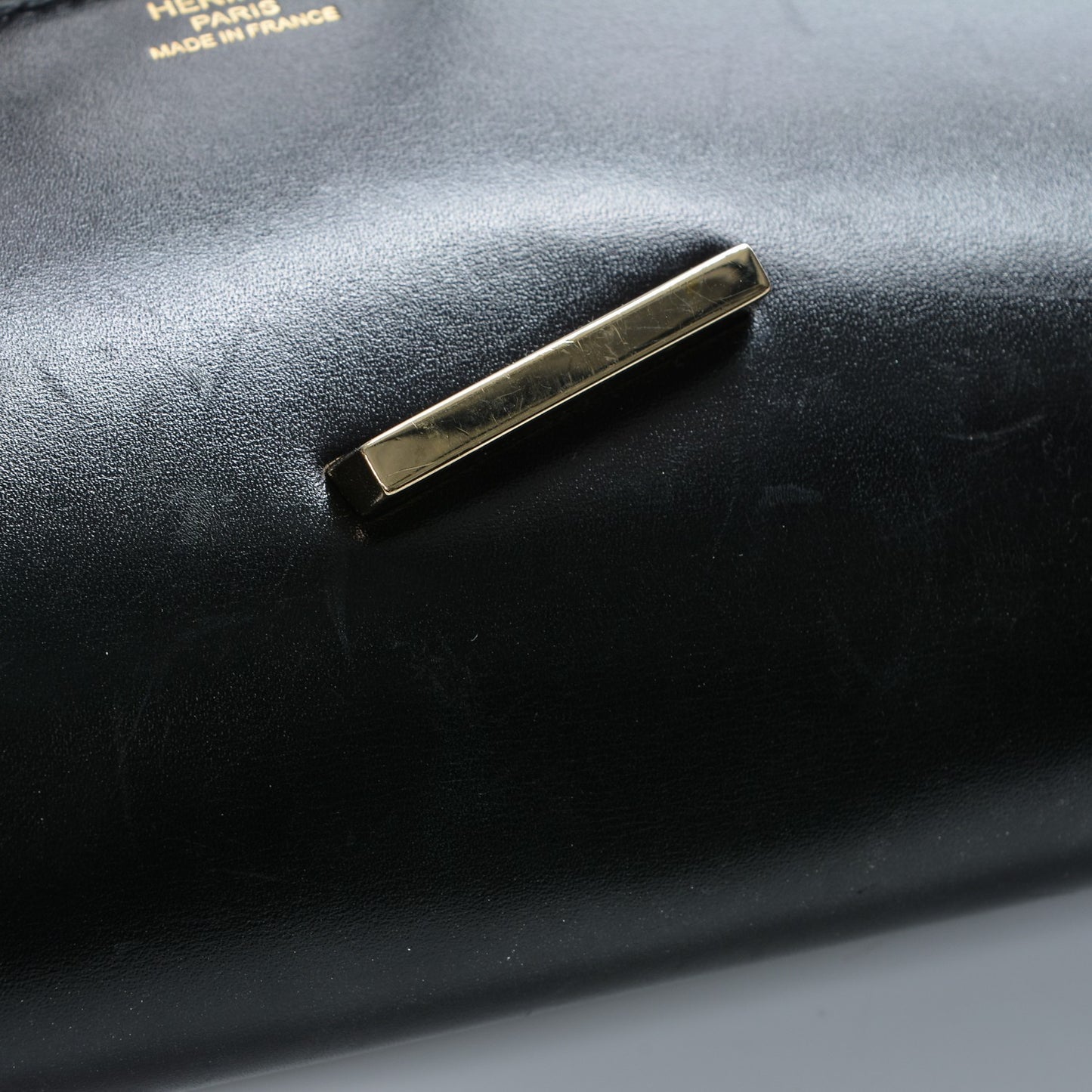 Tadelakt Egee Clutch Black