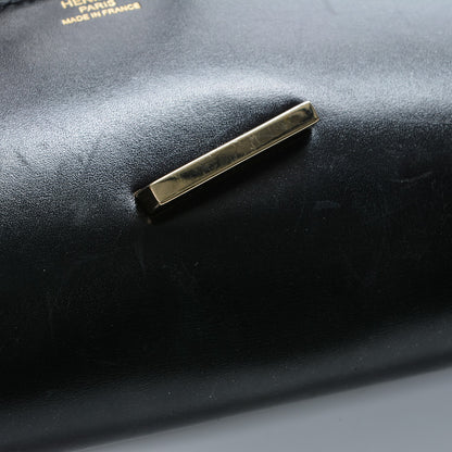 Hermes Tadelakt Egee Clutch Black 19 of 20