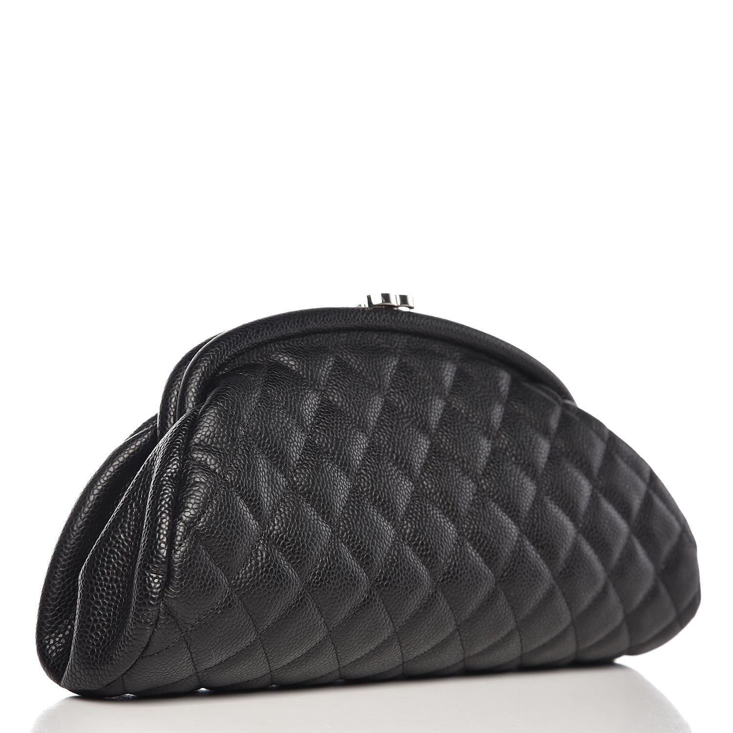 Chanel Caviar Quilted Timeless Clutch Black 3 of 7
