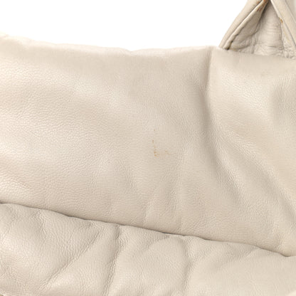 Prada Nappa Bomber Tote Bianco 12 of 12