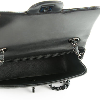 Chanel Lambskin Chevron Quilted Mini Rectangular Flap So Black 7 of 8