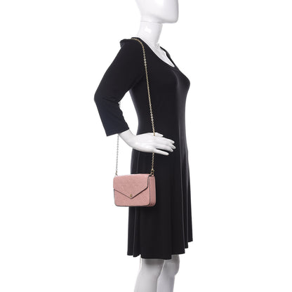 Louis Vuitton Empreinte Pochette Felicie Chain Wallet Rose Poudre 2 of 10