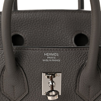 Hermes Togo Birkin 25 Etain 6 of 10