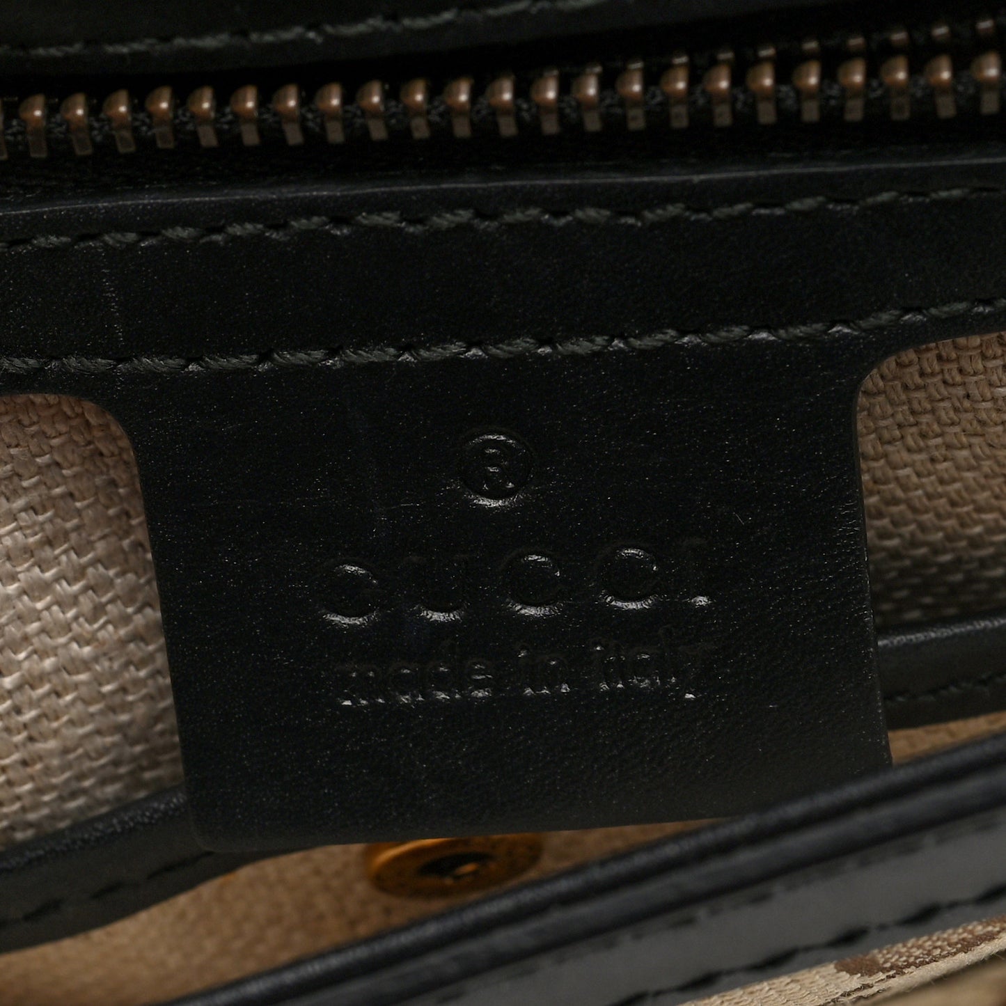 Monogram Ruinart Calfskin Medium Lady Web Shoulder Bag Beige Ebony Black