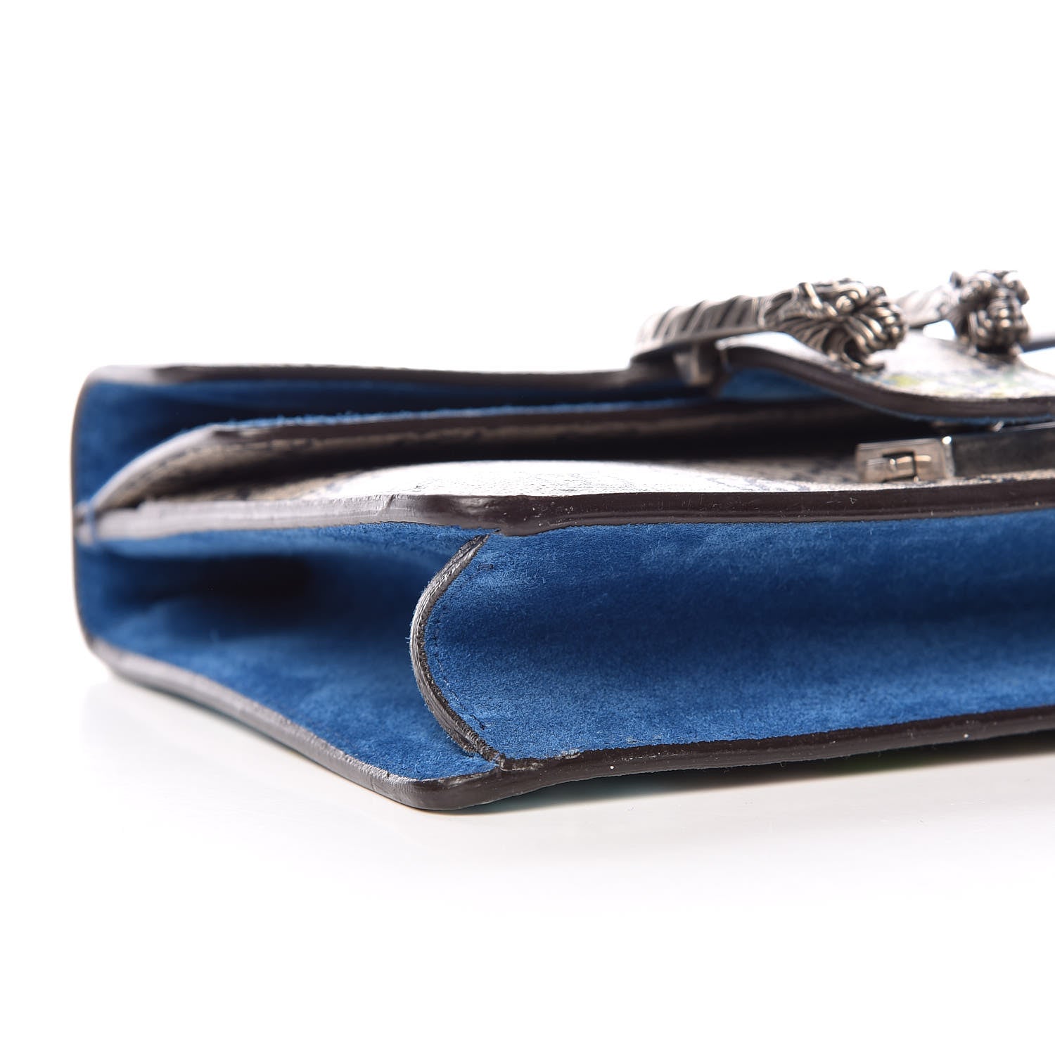Gucci GG Supreme Monogram Blooms Mini Dionysus Shoulder Bag Blue 5 of 10