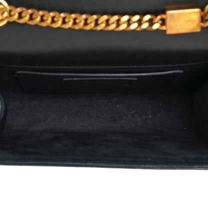 Saint Laurent Calfskin Small Classic Monogram Kate Tassel Satchel Black 5 of 17