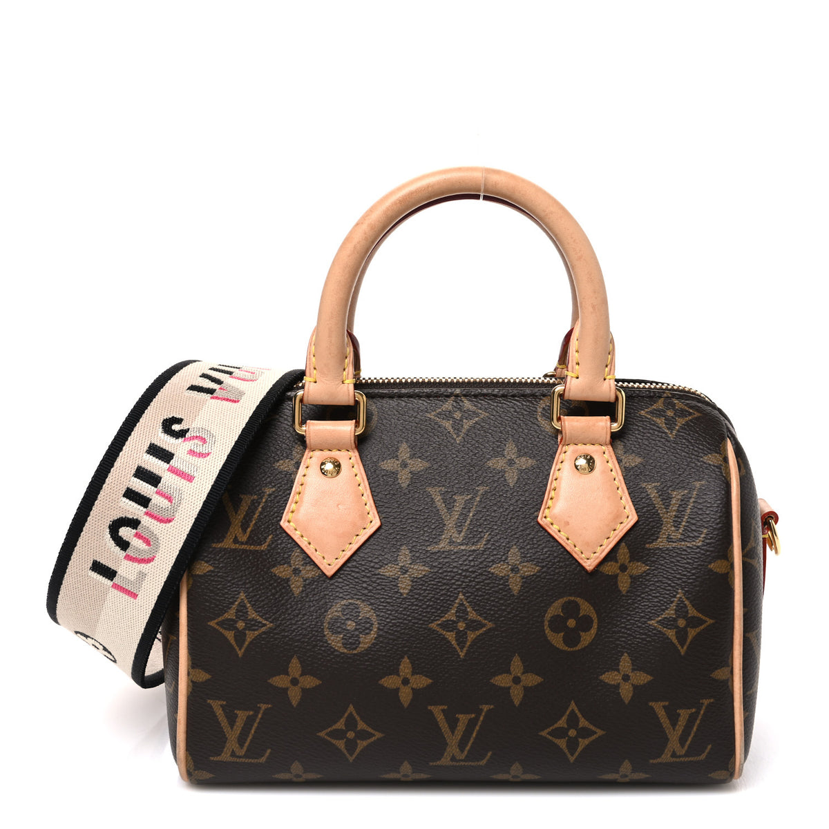 Monogram Speedy Bandouliere 20 Black