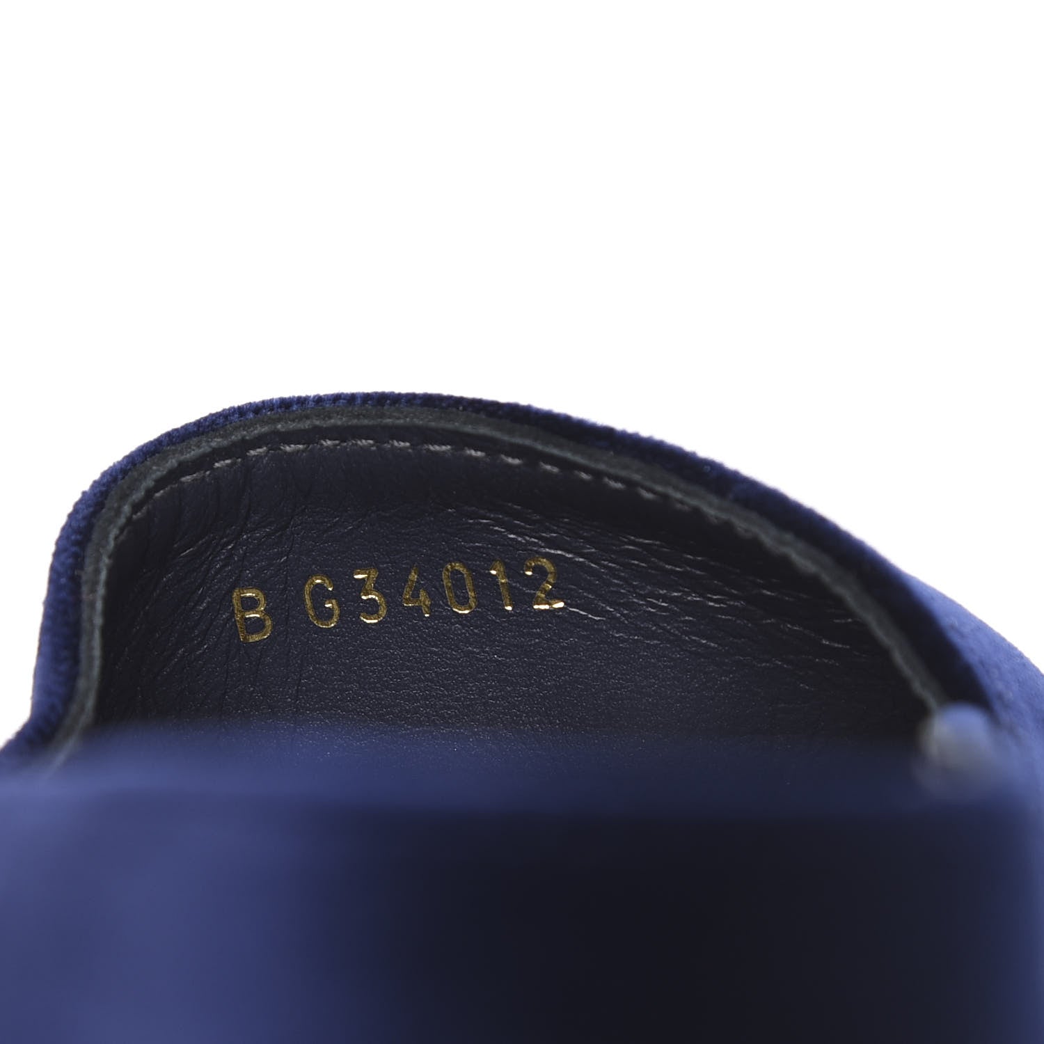 Chanel Velvet Logo Espadrilles 39 Navy Black 9 of 10