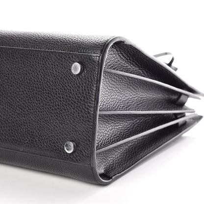 Saint Laurent Grained Calfskin Small Sac De Jour Black 6 of 10