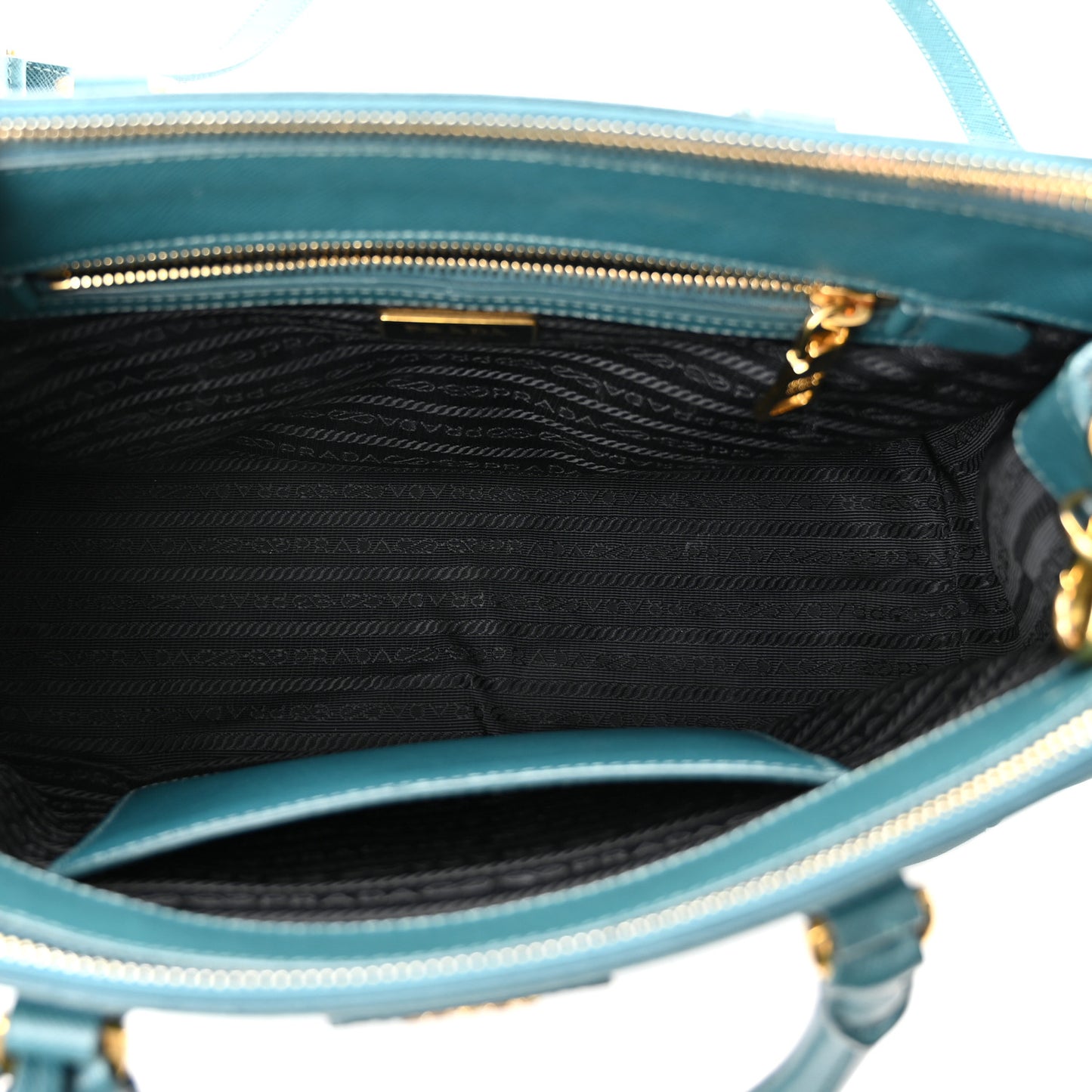 Saffiano Small Galleria Double Zip Tote Ottanio