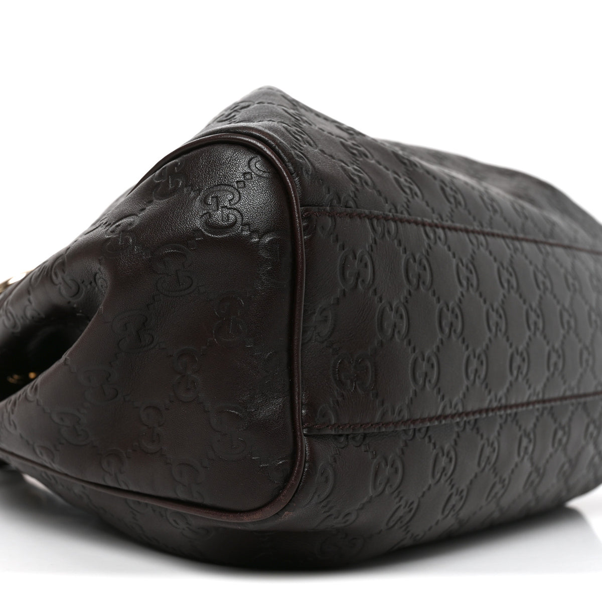 Gucci Guccissima Medium Sukey Tote Chocolate 9 of 10