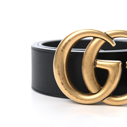 Gucci Calfskin Double G 40mm Belt 80 32 Black 5 of 5