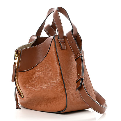 Loewe Grained Calfskin Small Hammock Shoulder Bag Tan 3 of 9