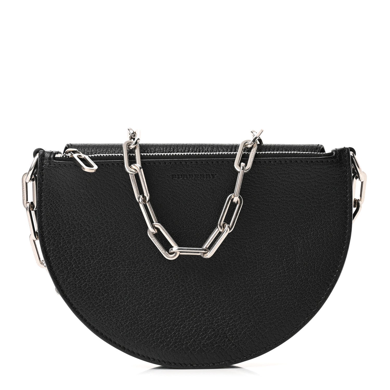 Burberry Goatskin Pecan Chain Shoulder Bag Black 1 of 10