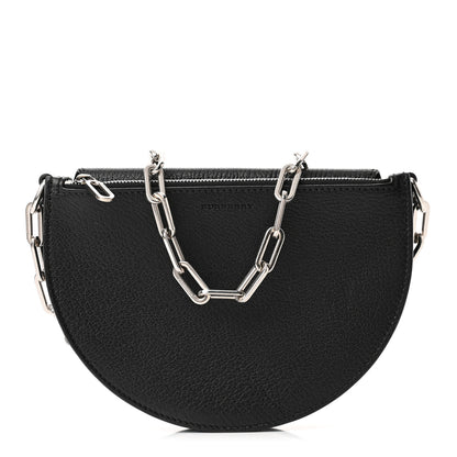 Burberry Goatskin Pecan Chain Shoulder Bag Black 1 of 10