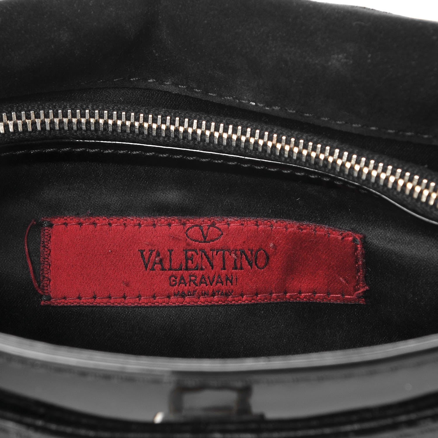 Valentino Garavani Patent Mini Rockstud Crossbody Bag Black 6 of 11