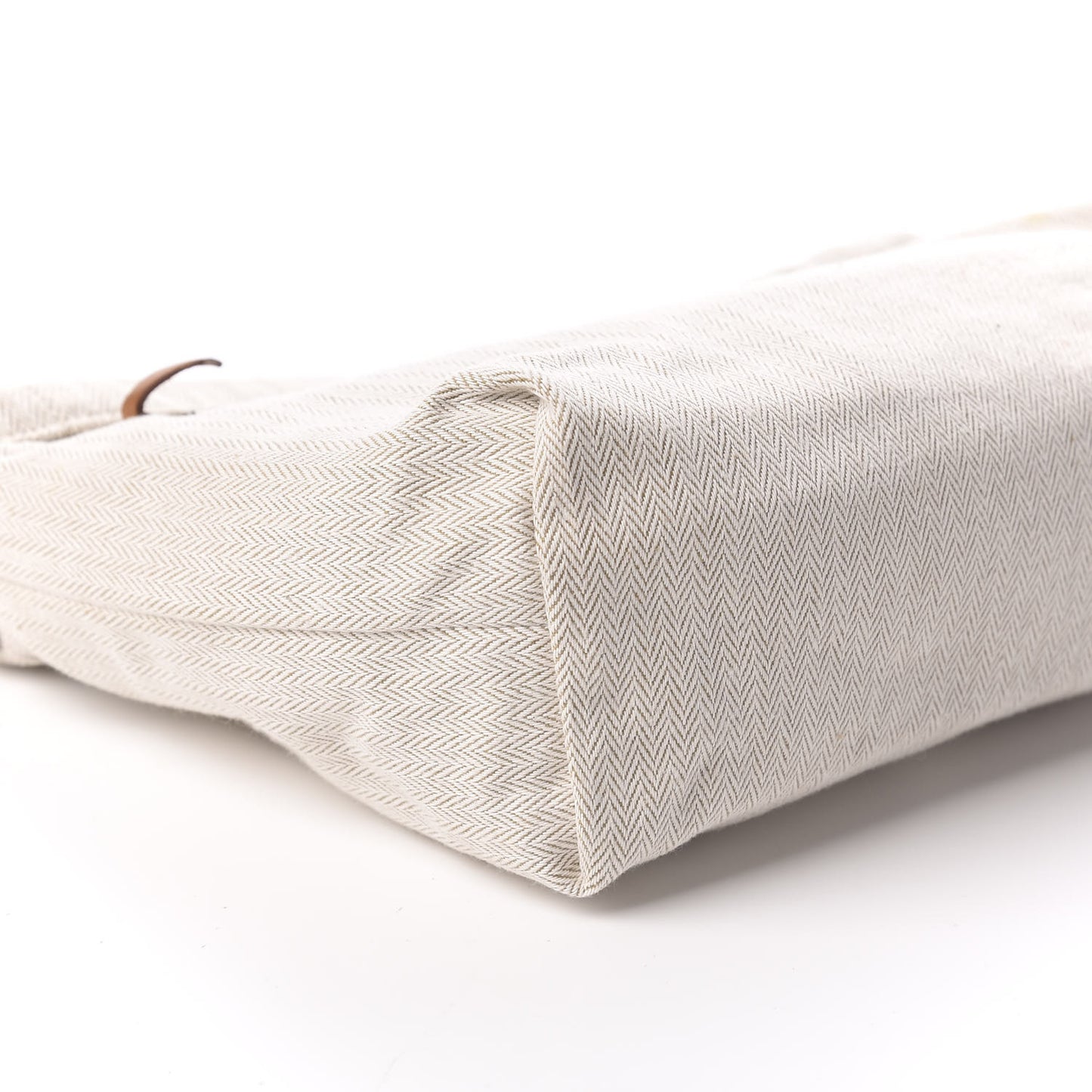 Canvas Barenia Fourbi 25 MM Pouch Naturel Fauve