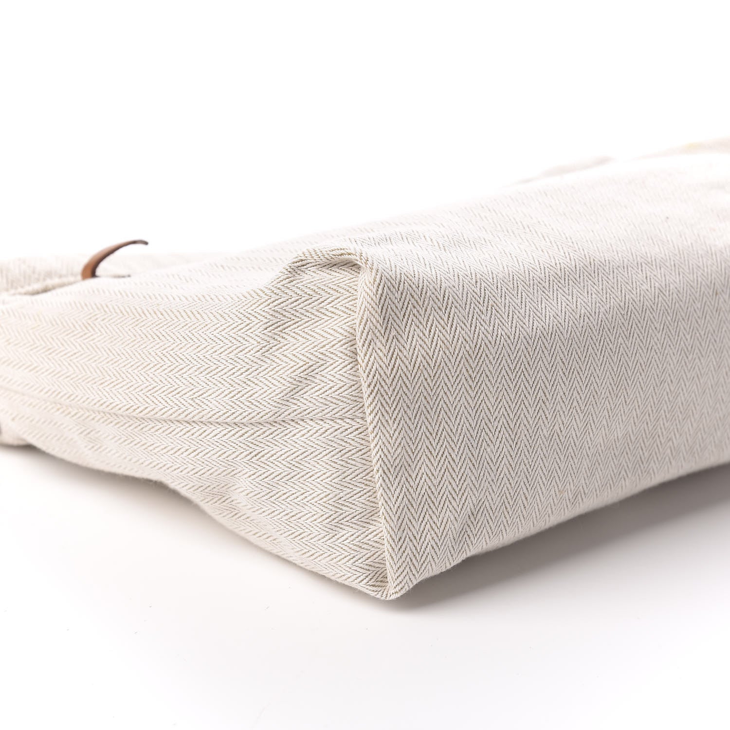 Hermes Canvas Barenia Fourbi 25 MM Pouch Naturel Fauve 8 of 10