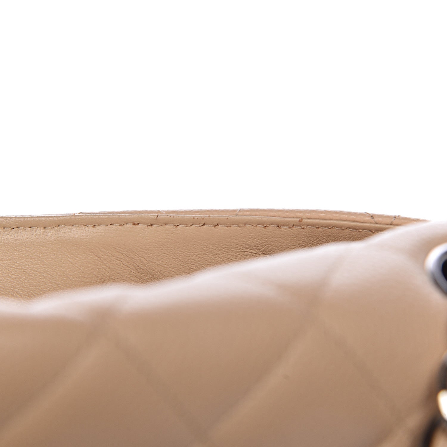 Chanel Caviar Quilted Jumbo Single Flap Beige Clair 14 of 23