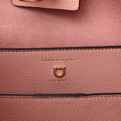 Salvatore Ferragamo Calfskin Reverse Hobo Antique Rose 5 of 10