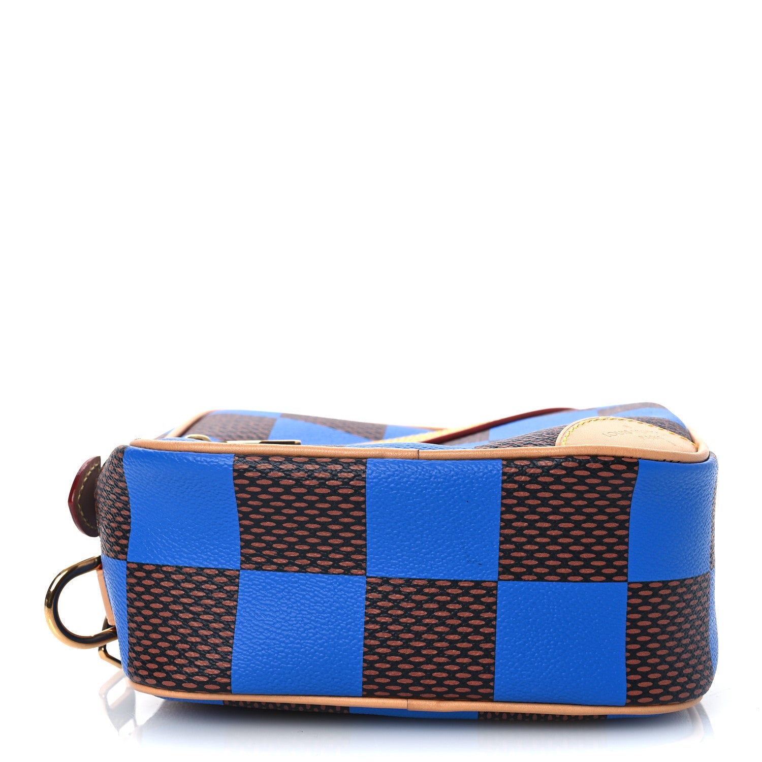 Louis Vuitton Damier Pop Chess Messenger Blue 3 of 9