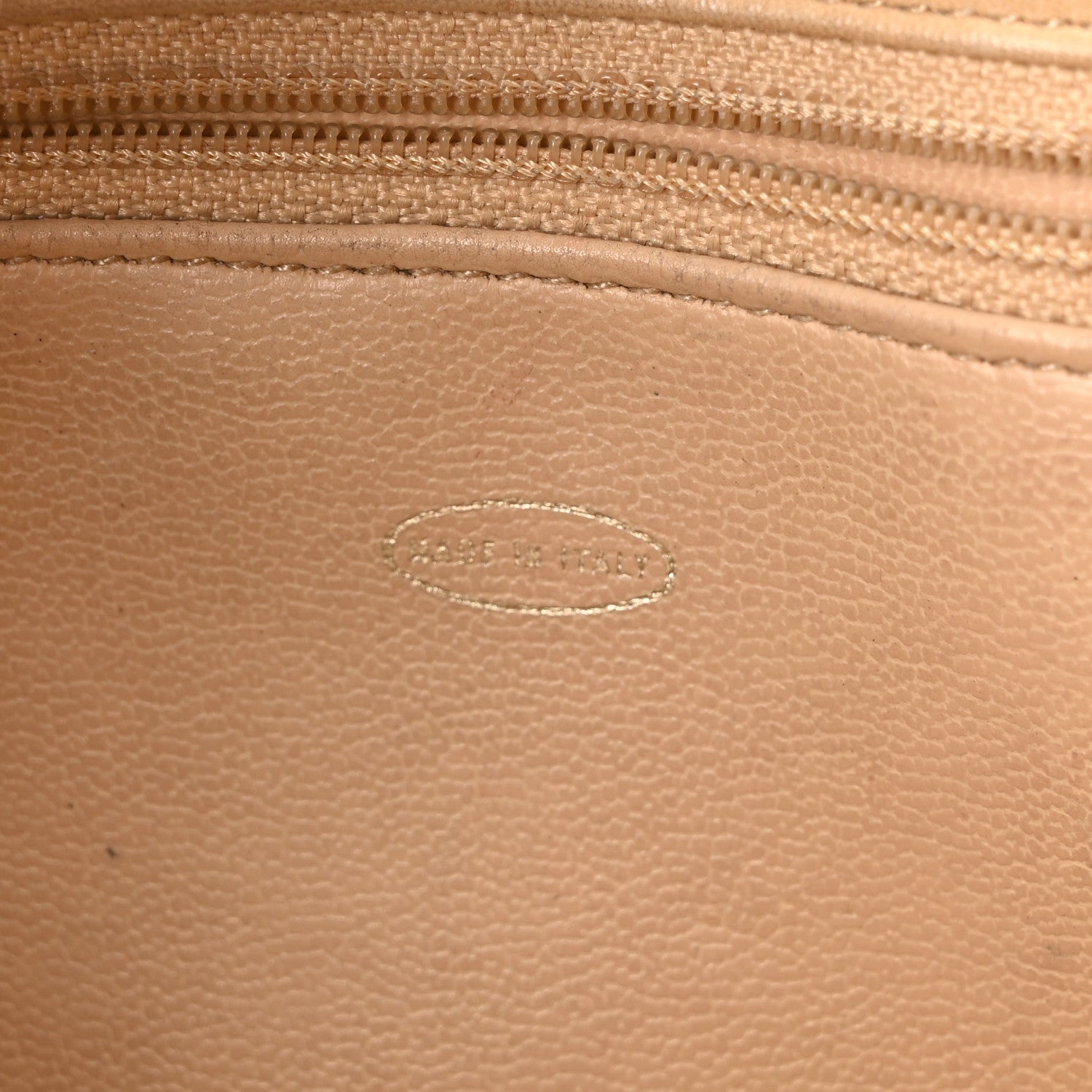 Chanel Lambskin Quilted Shopping Tote Beige 7 of 11