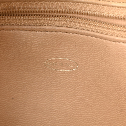 Chanel Lambskin Quilted Shopping Tote Beige 7 of 11