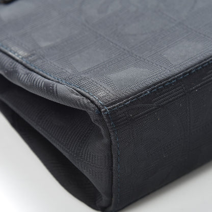 Chanel Nylon Medium Travel Accordion Flap Black 11 of 18