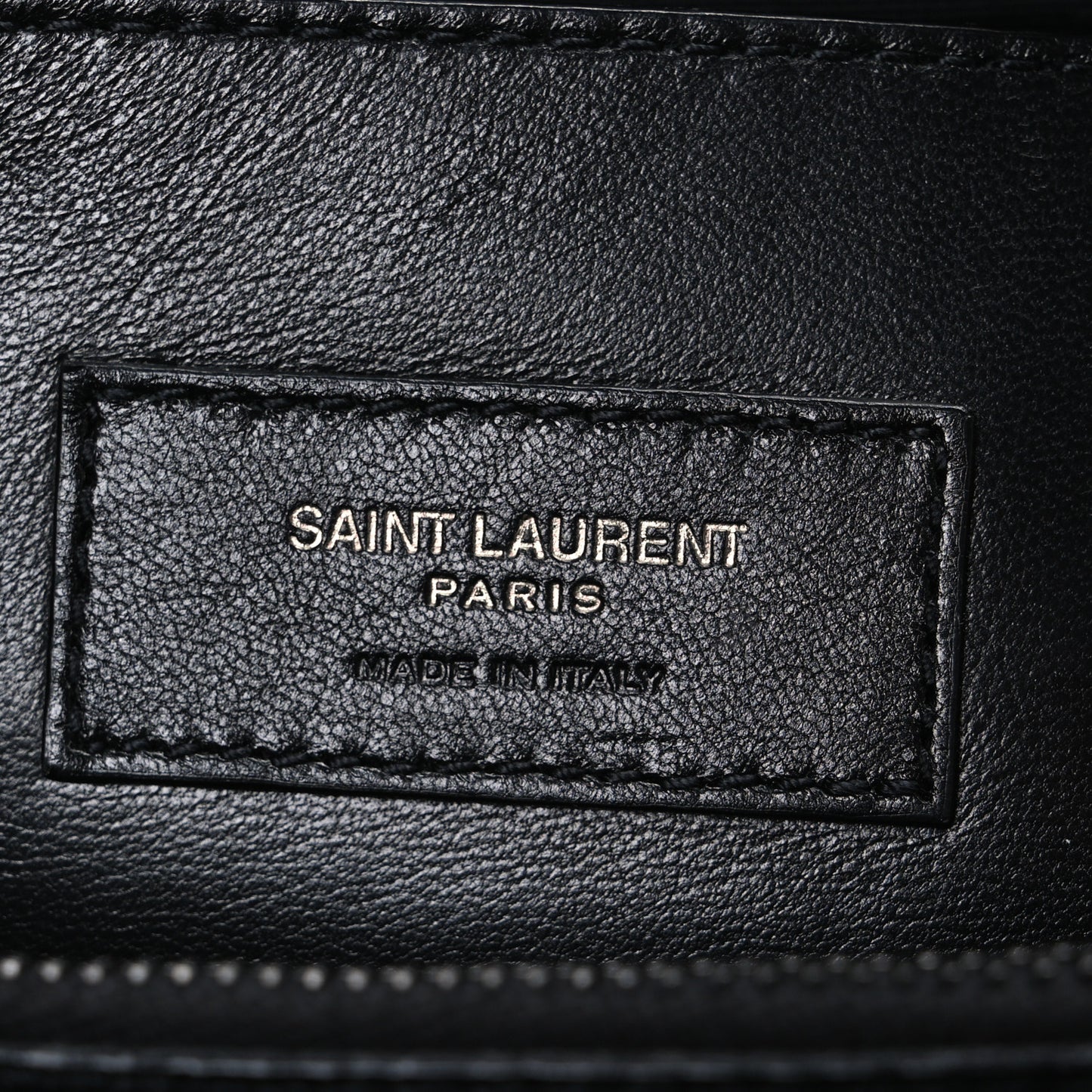 Grain De Poudre Medium West Hollywood Monogram Fold-Over Bag Black