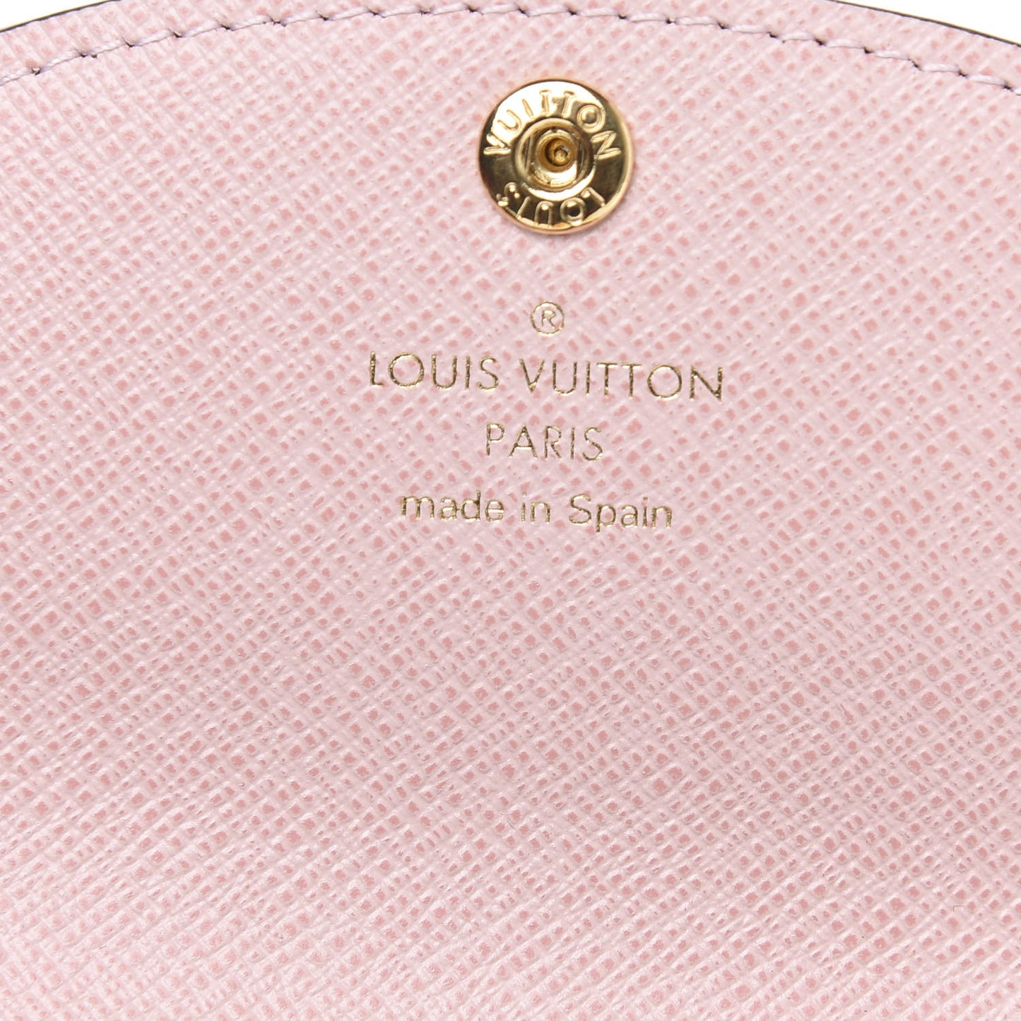 Monogram Rosalie Coin Purse Rose Ballerine